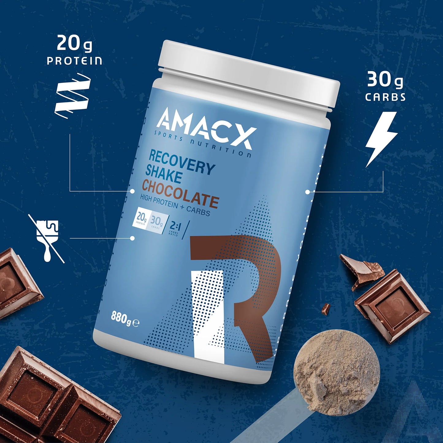 Amacx Recovery Shake Chocolate