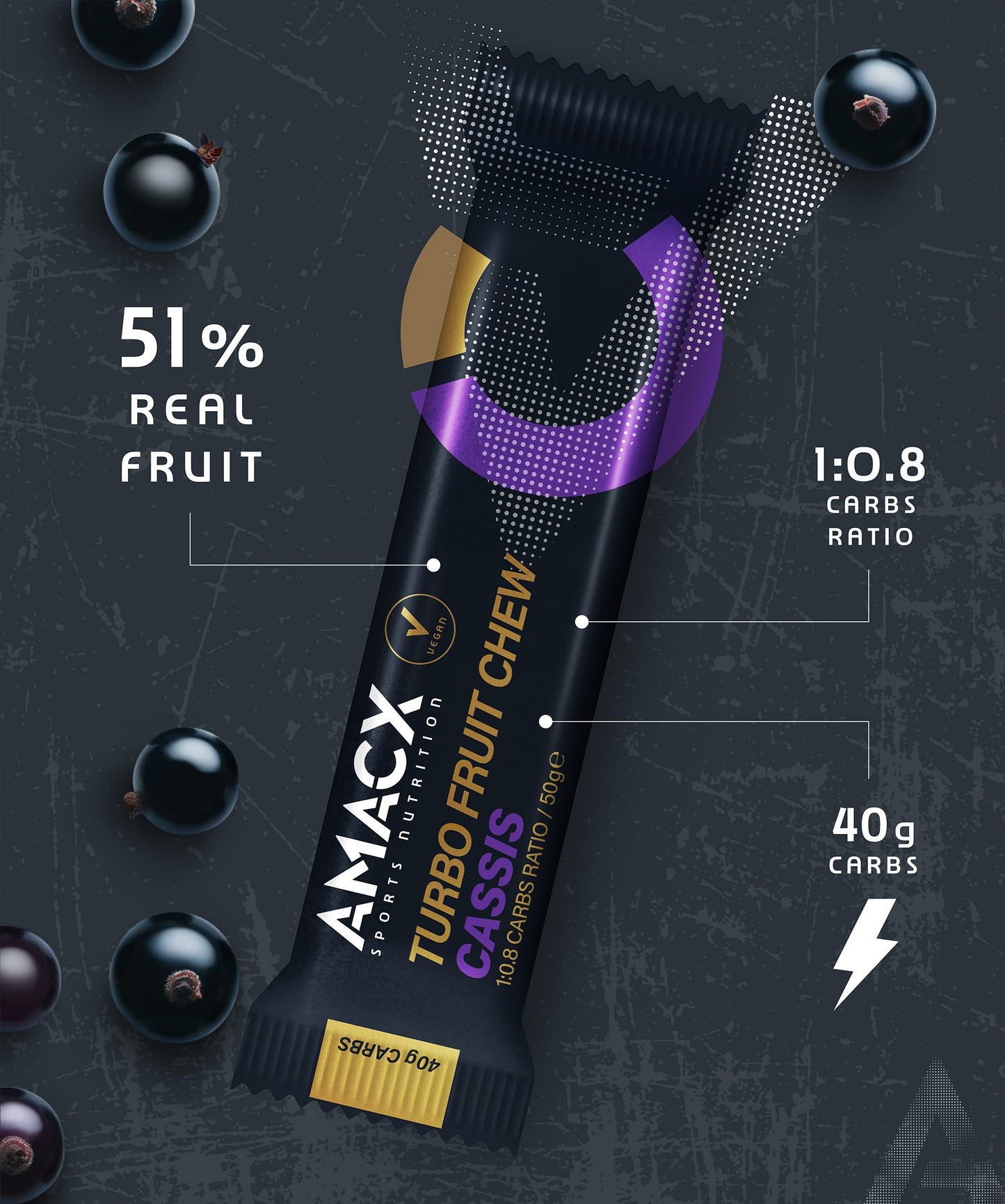 Turbo Fruit Chew Cassis