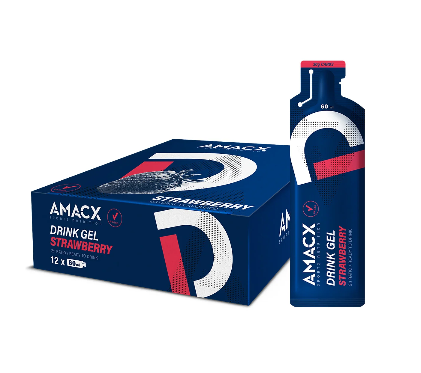 Amacx Drink Gel Jordbær