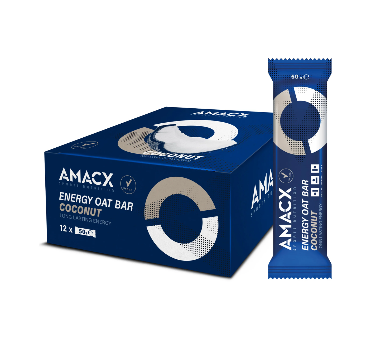 Amacx Energy Oat Bar Coconut