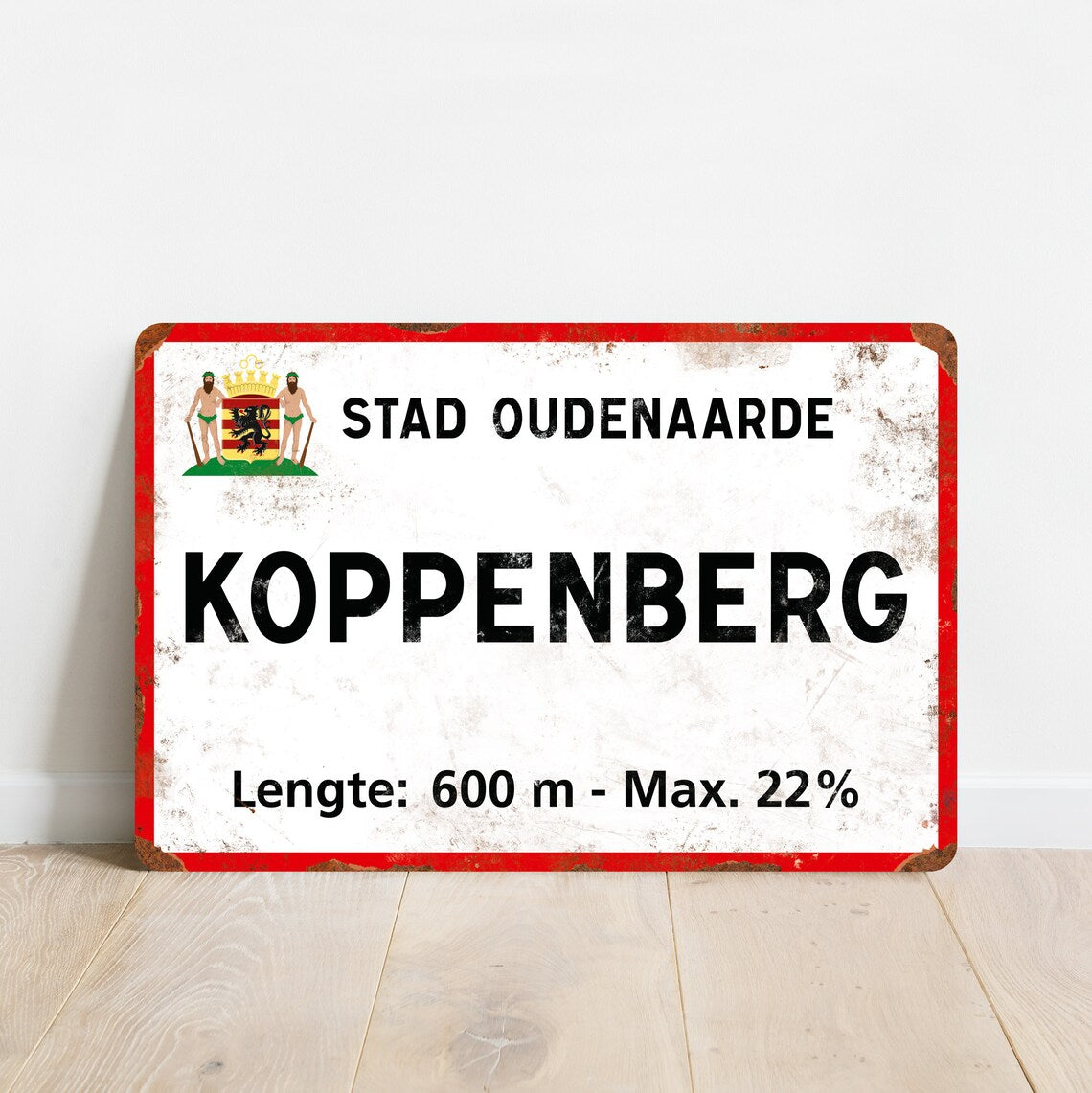 Koppenberg - Vintage metal sign