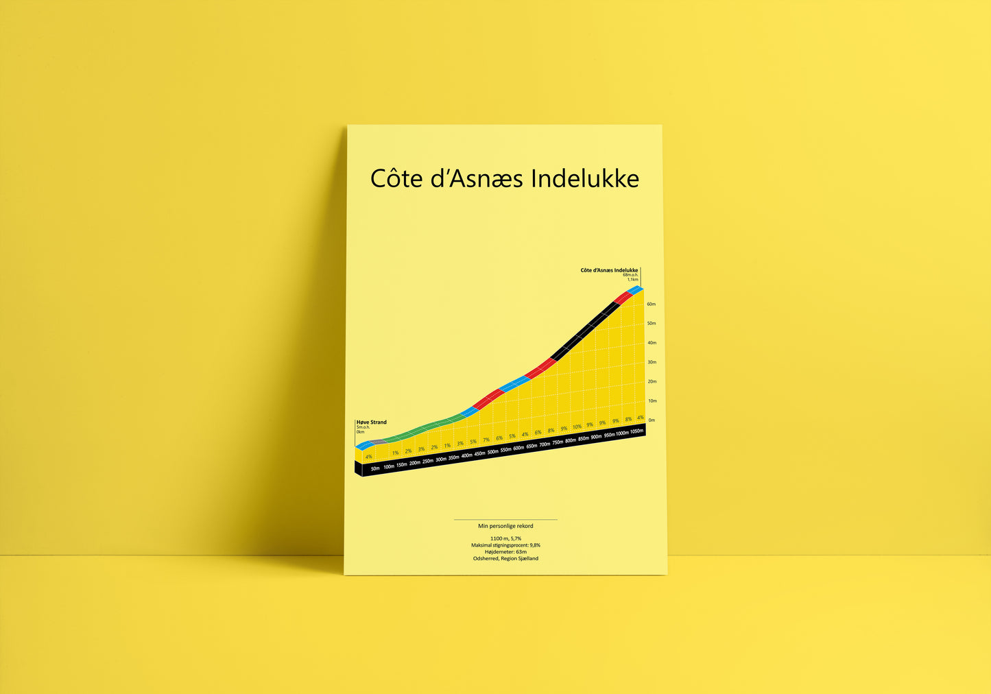 Côte d'Asnæs Indelukke, poster