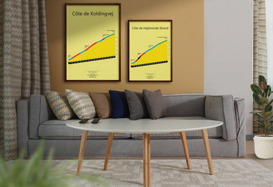 Côte de Hejlsminde Strand, poster