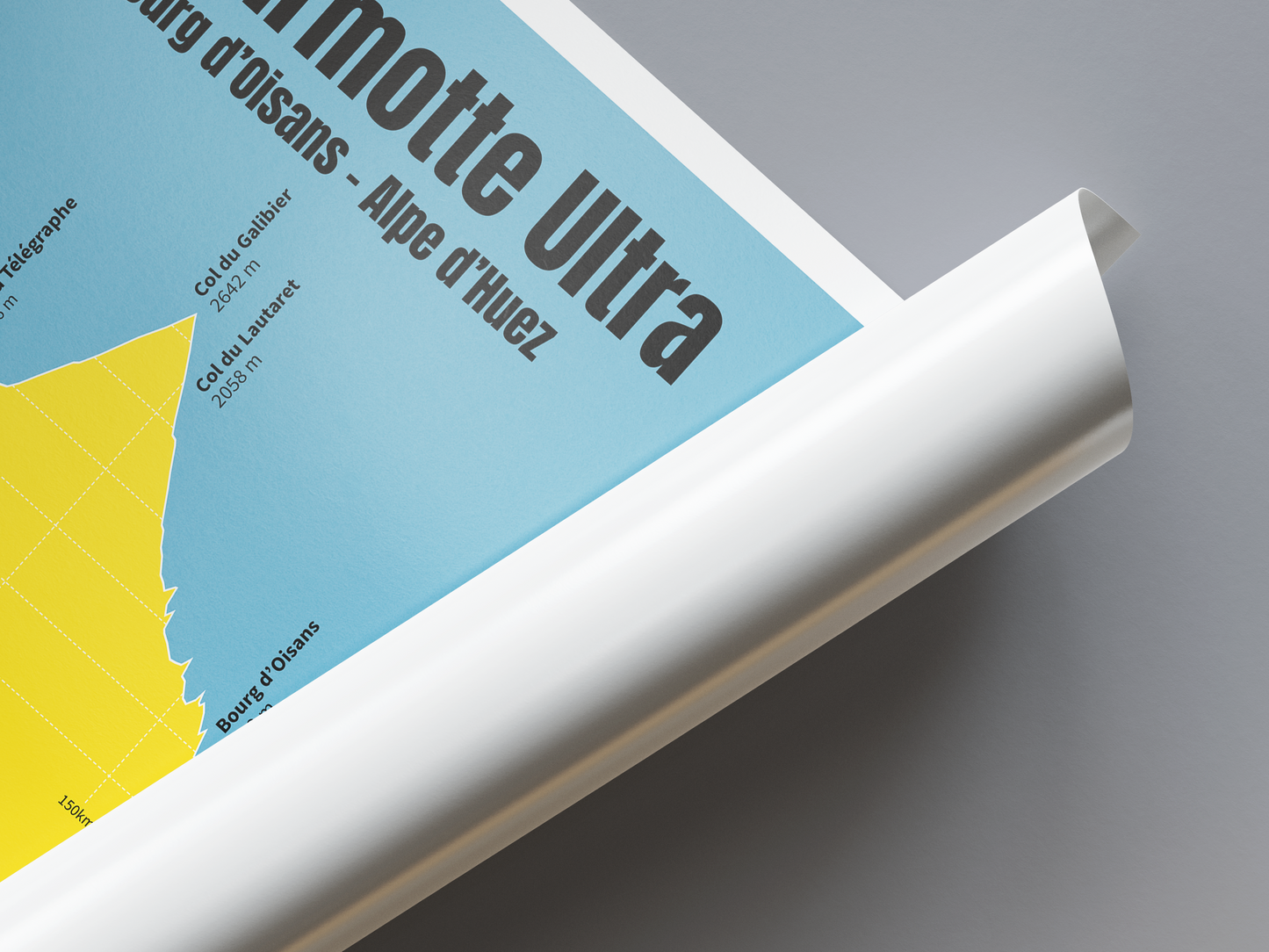 La Marmotte Ultra profil plakat