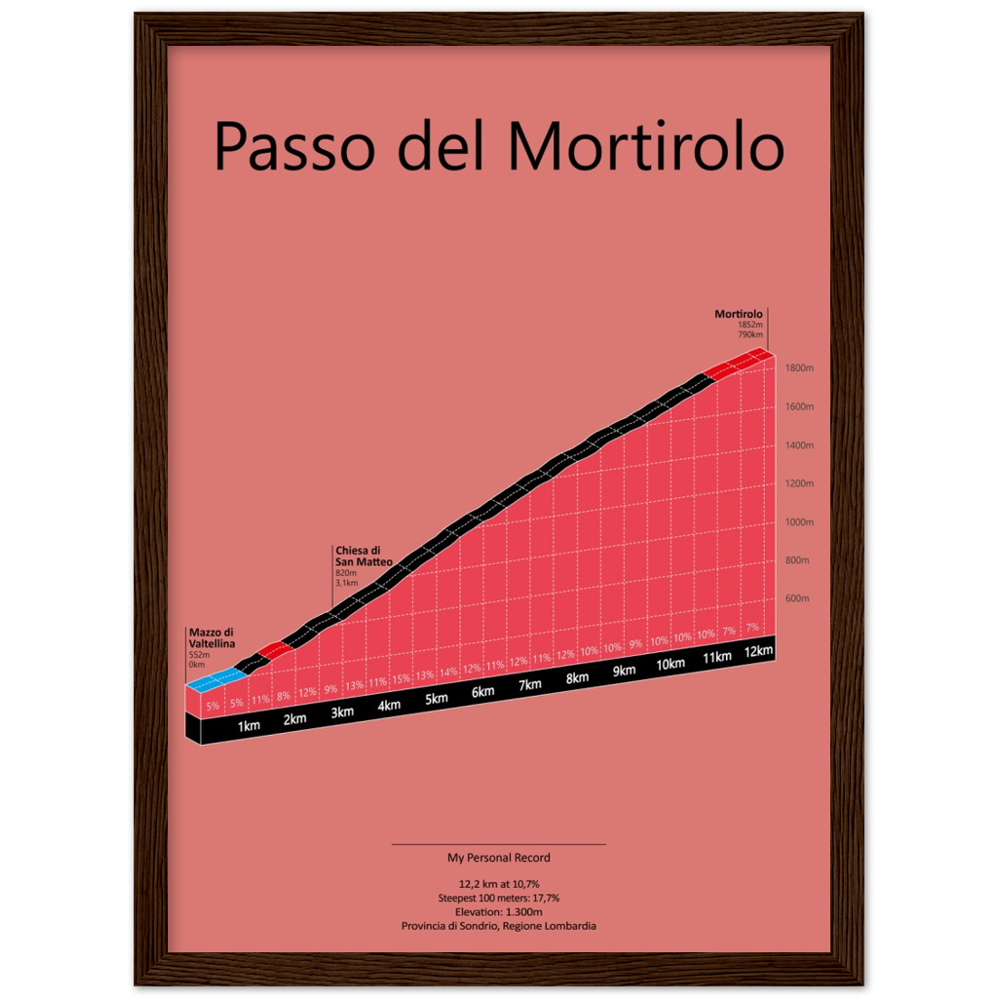 Passo del Mortirolo, poster