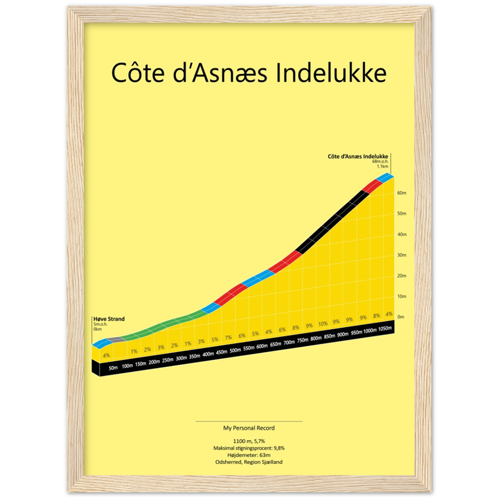 Côte d'Asnæs Indelukke, poster
