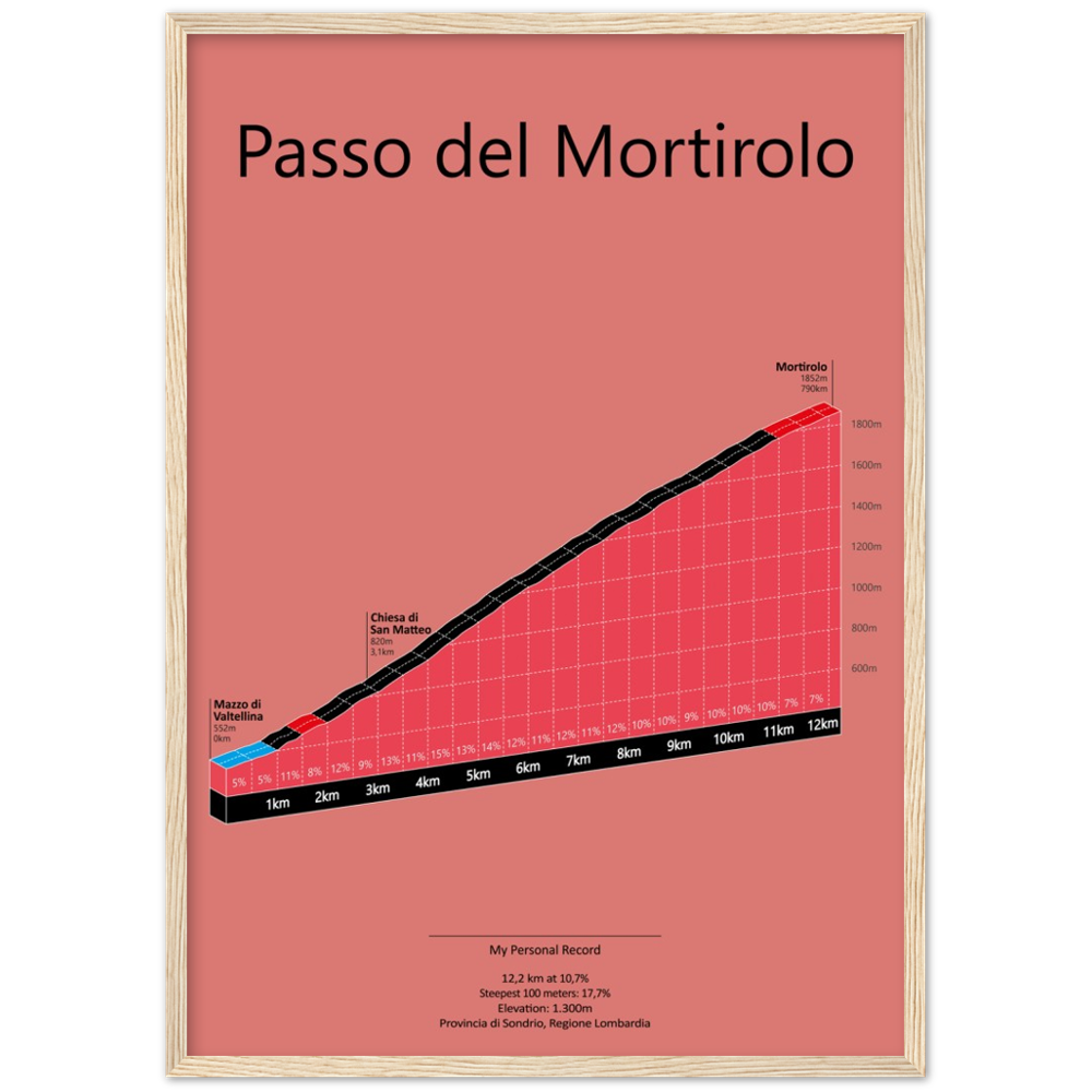 Passo del Mortirolo, poster