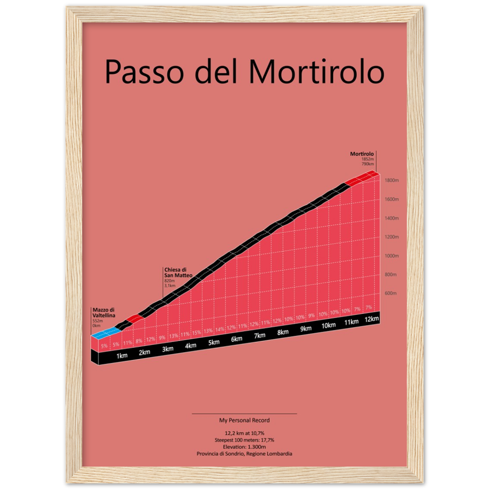 Passo del Mortirolo, poster