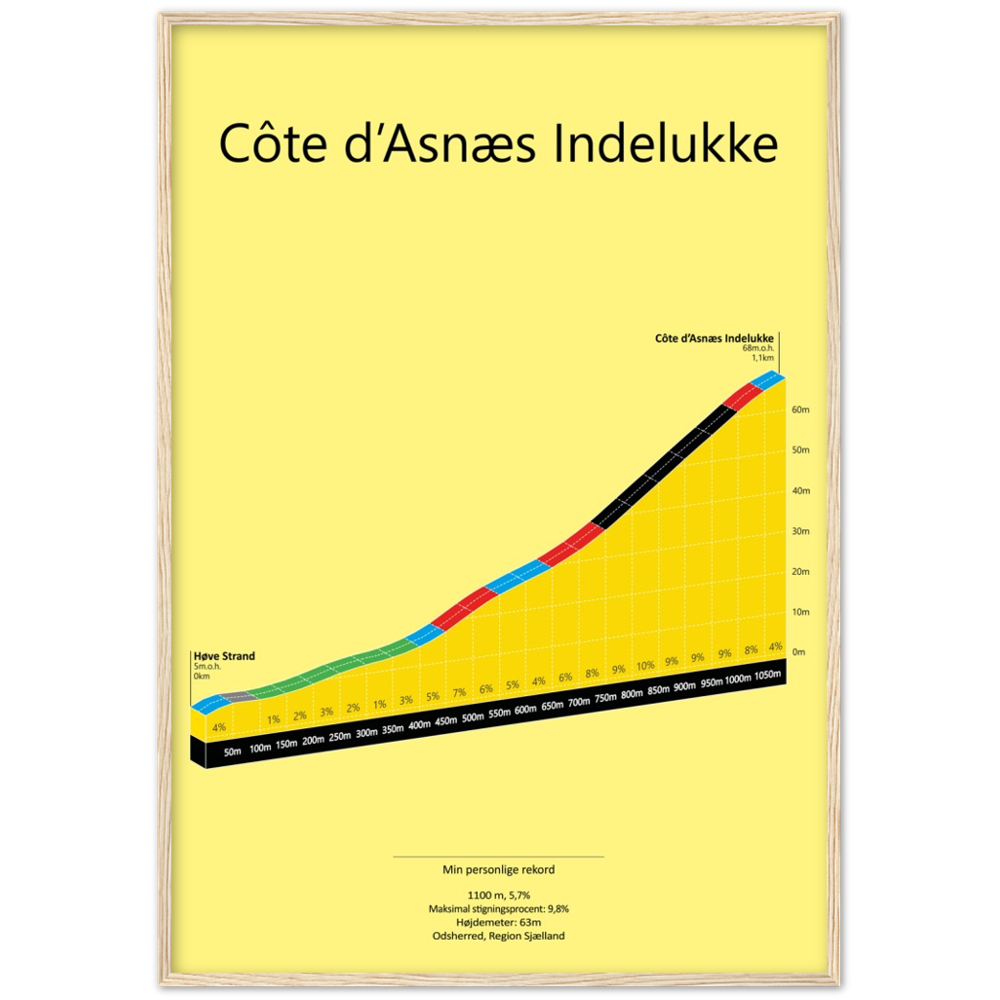 Côte d'Asnæs Indelukke, poster
