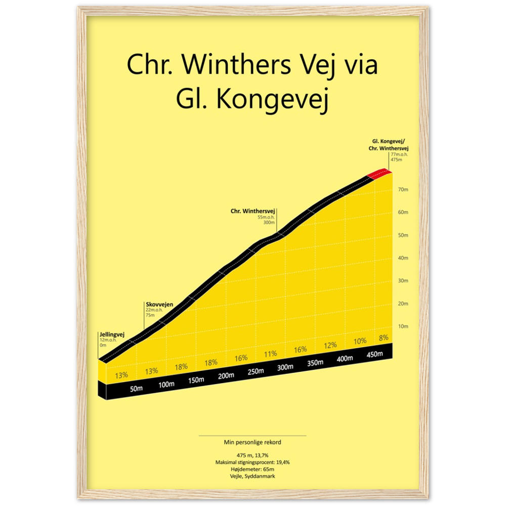 Chr. Winthersvej via Gl. Kongevej, poster