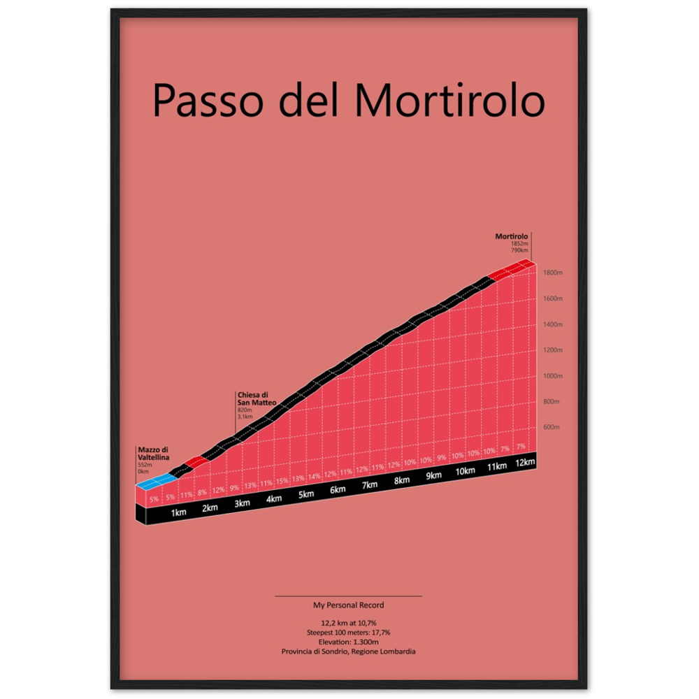 Passo del Mortirolo, poster