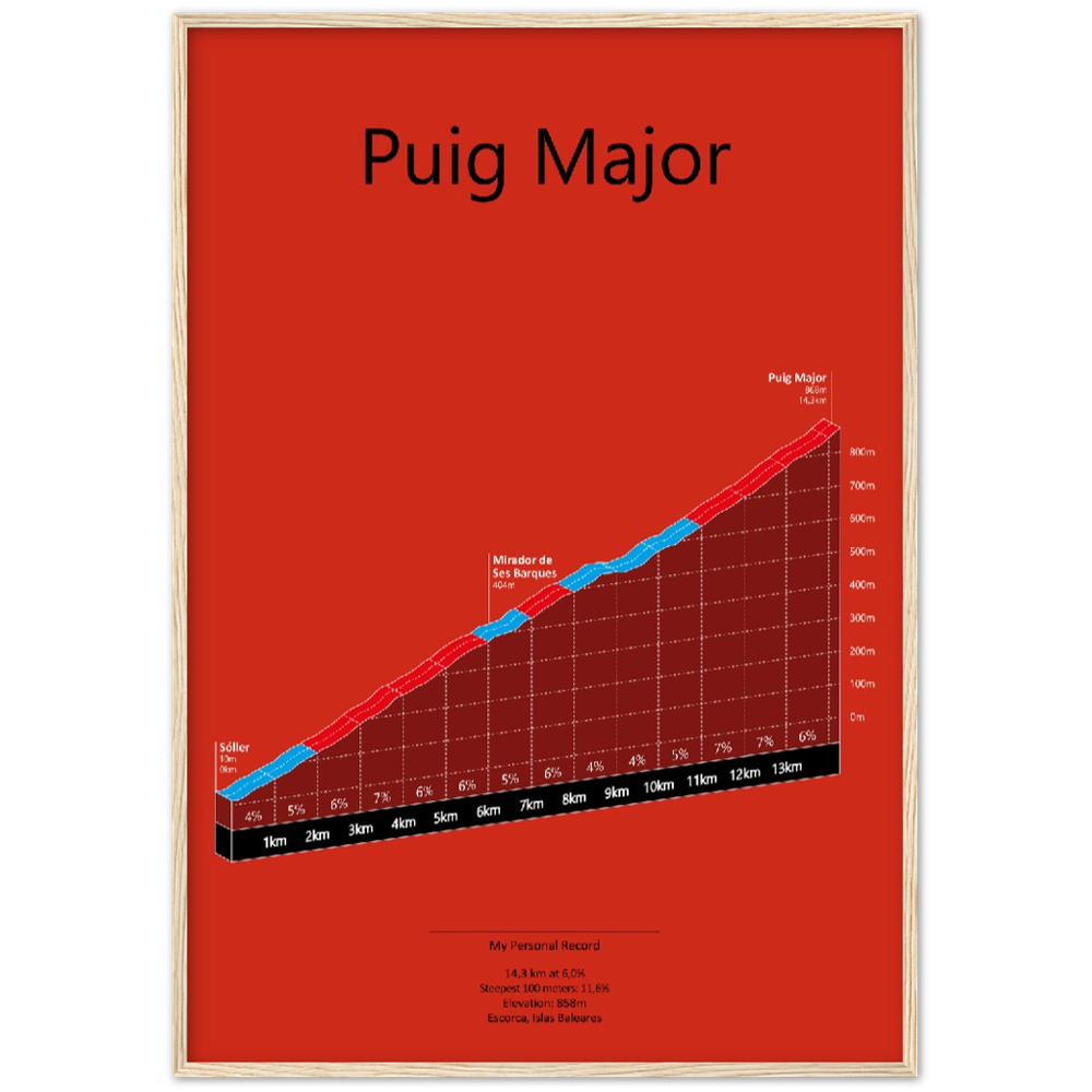 Puig Major, poster