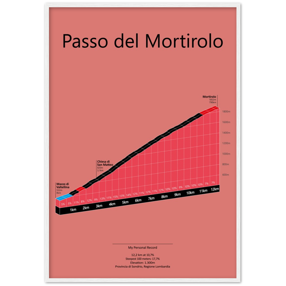 Passo del Mortirolo, poster