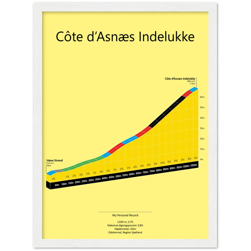 Côte d'Asnæs Indelukke, poster