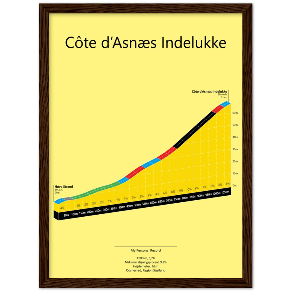Côte d'Asnæs Indelukke, poster