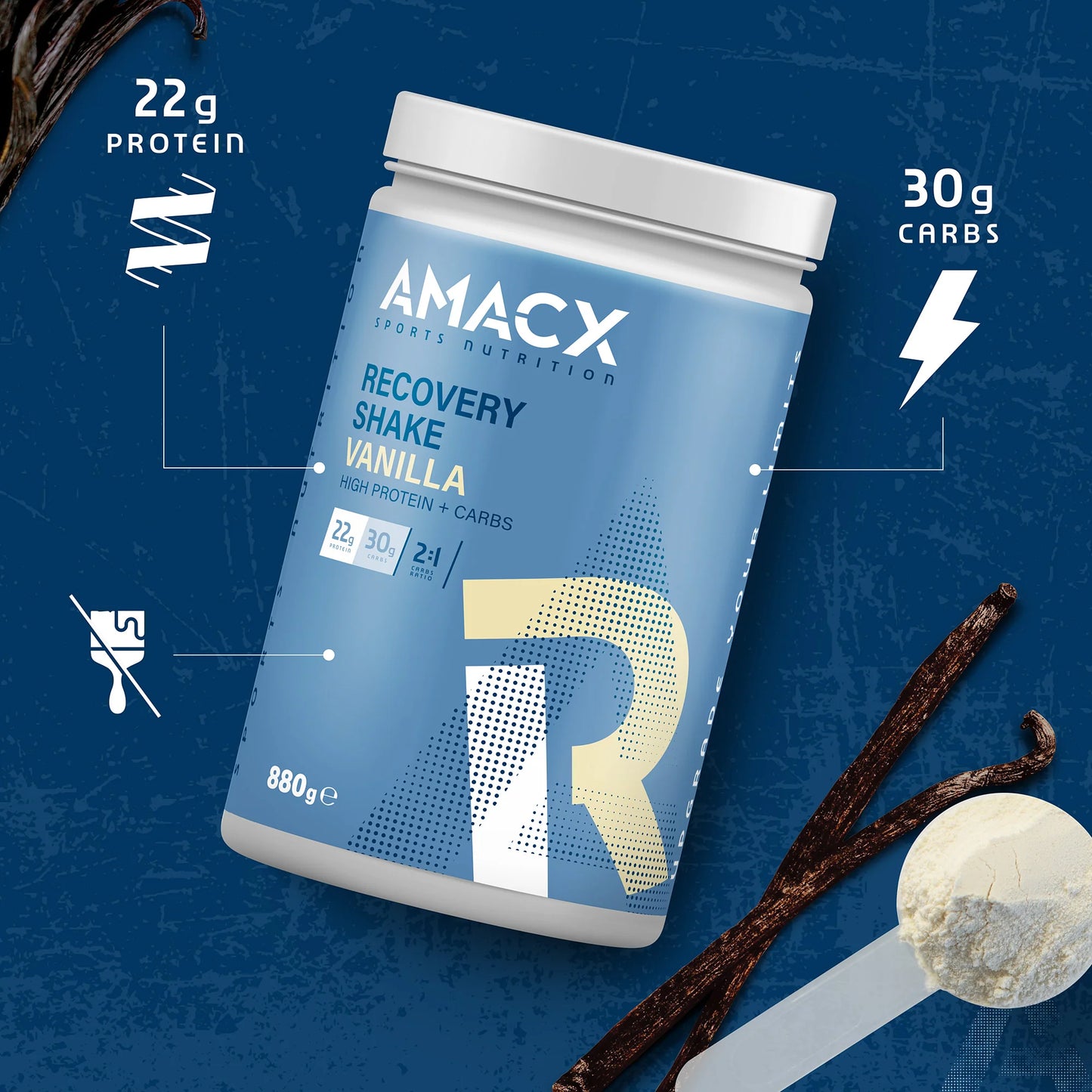 Amacx Recovery Shake Vanilla