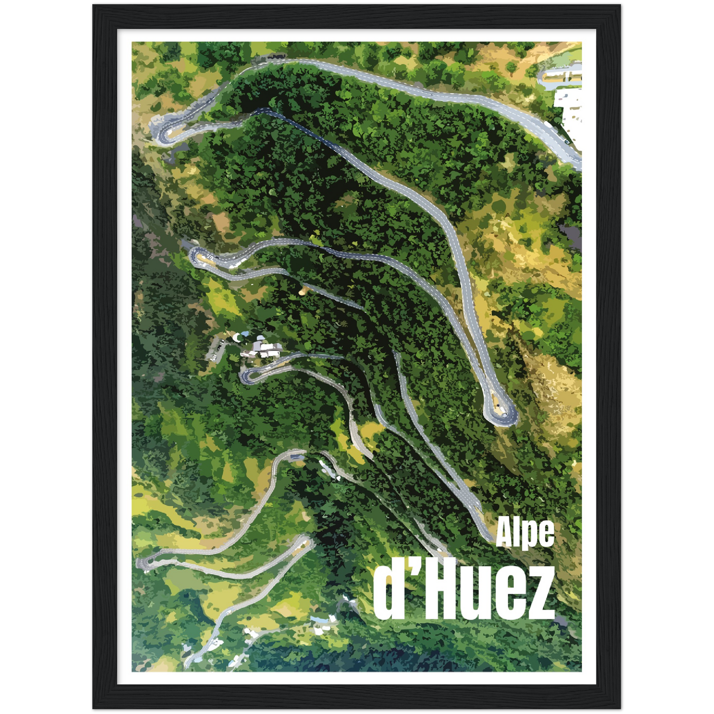 Alpe d'Huez, plakat