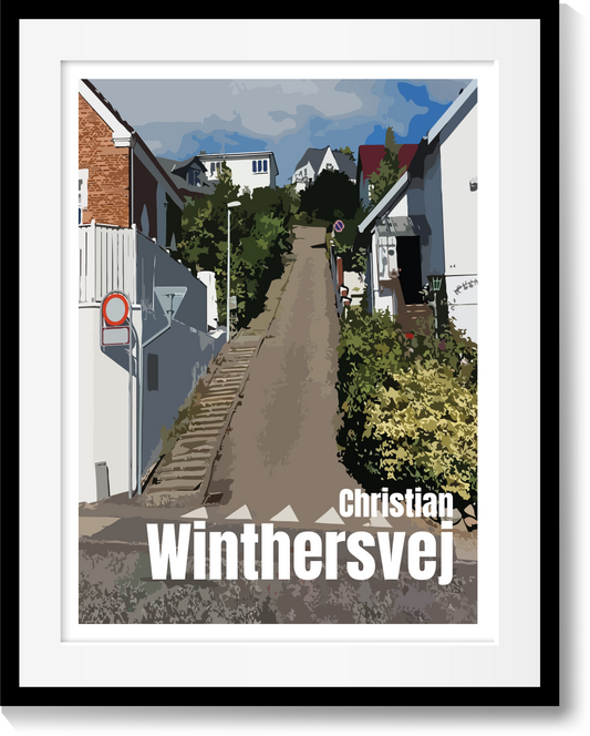 Chr. Winthersvej, plakat
