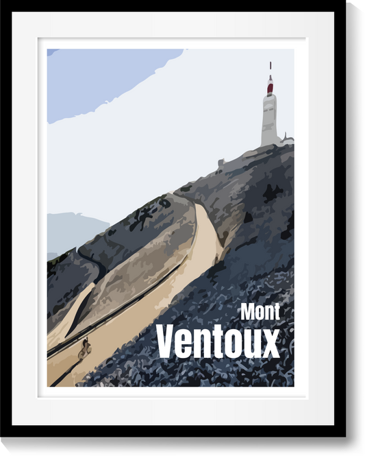 Mont Ventoux plakat
